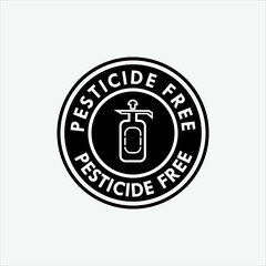 Pesticde free vector ICON