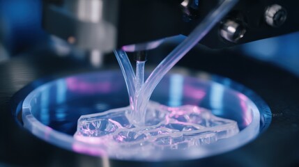 Programmable wax loss microcasting setup pouring molten wax into fine molds, capturing intricate details for high quality jewelry and industrial components in a modern lab