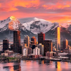 city skyline, beautiful city view, city skyline view, city skyline photo, beautiful city's scenes