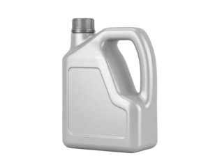 Motor oil container isolated on black, representing lubrication for engines in automotive and industrial uses