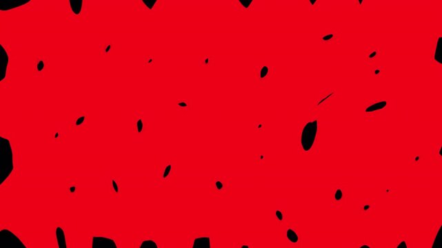 Dynamic white question marks fill the black screen. Stock video of confusion and questions in 4K with alpha channel, for smooth transitions in quiz videos.