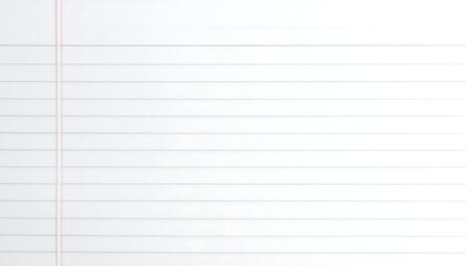 Fototapeta premium Blank lined paper (2)