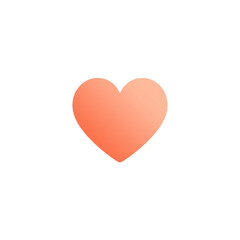 Fototapeta premium heart icon, love icon, romantic icon, valentine icon, heart shape, red heart, passion icon, affection icon, like icon, favorite icon, heart symbol, emotion icon, feelings icon, sweet icon, cute icon