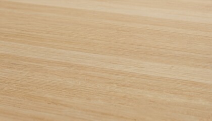 Fototapeta premium Close-up of light beige wood planks with visible grain. Natural material, ideal for flooring, furniture, wall paneling projects. Detailed texture of timber provides rustic yet clean aesthetic for