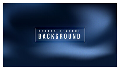 Dark Blue Gradient Background with Grainy Texture