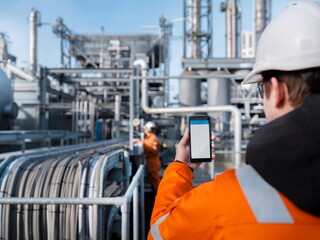 Refinery Worker Communication