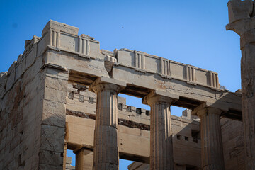 The Acropolis Ruins in Athens