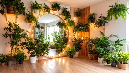 Botanical living room