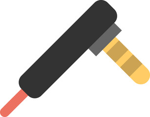Soldering iron icon vector