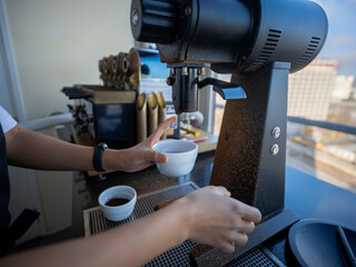 Commercial Coffee Sample Grinding