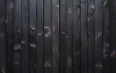 Fototapeta premium Black Wood Background