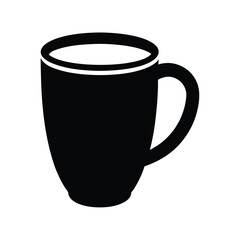 Cafe Style Mug Icon Vector Illustration