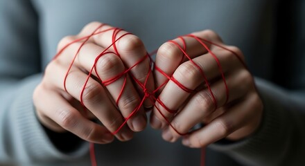 Bound Together by a Tangled Red Thread of Destiny.