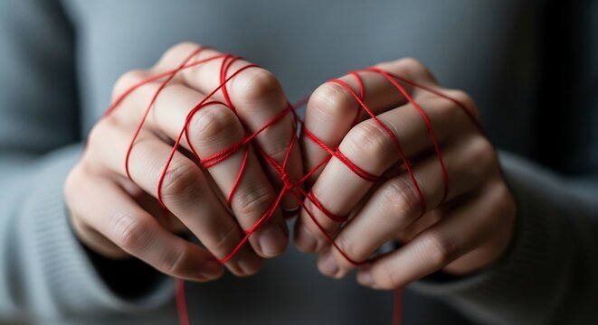 Bound Together by a Tangled Red Thread of Destiny.