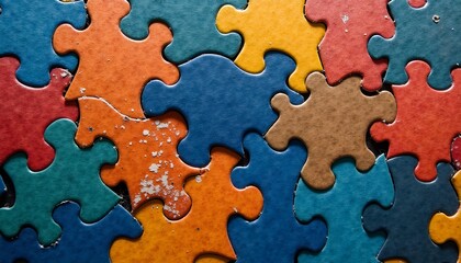 Puzzle of Progress: United in Texture