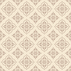 Seamless, beautifully arranged patterns, ideal for creating luxurious wallpaper, textiles, clothing, bed sheets and interior decorations.
