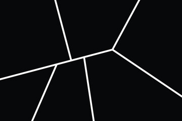 Picture or photo frame collage with random mosaic frame design template