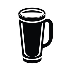 Tall Insulated Mug Icon Vector Illustration