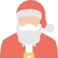 Santa Claus Character Icon