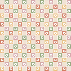 Checkered Pattern, Plaid Pattern, Vintage Cute Background, Square Background, Plaid Wallpaper, Seamless Pattern, Repeat Pattern, Checkered Seamless Pattern, Vector Illustration Background