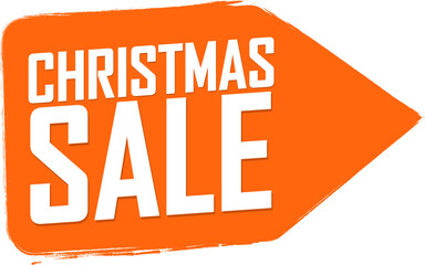 Christmas Sale, PNG isolated banner