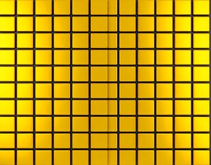 Geometric yellow and black squares