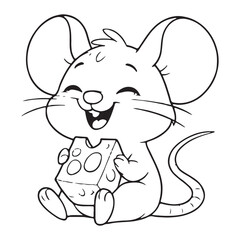 mouse and cheese