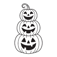 halloween pumpkin cartoon character