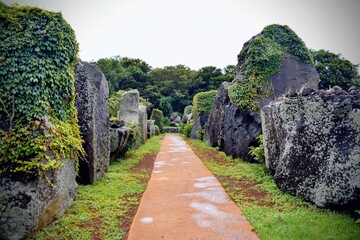 Jeju Stone Park, South Korea Path