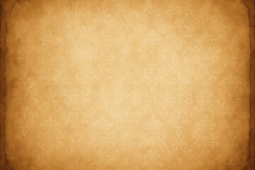 Obraz premium Vintage parchment texture with subtle watermark patterns and aged edges