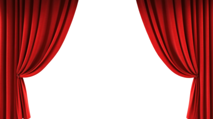 PNG Red curtain curtains stage presentation.