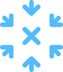 snowflake skinny icon