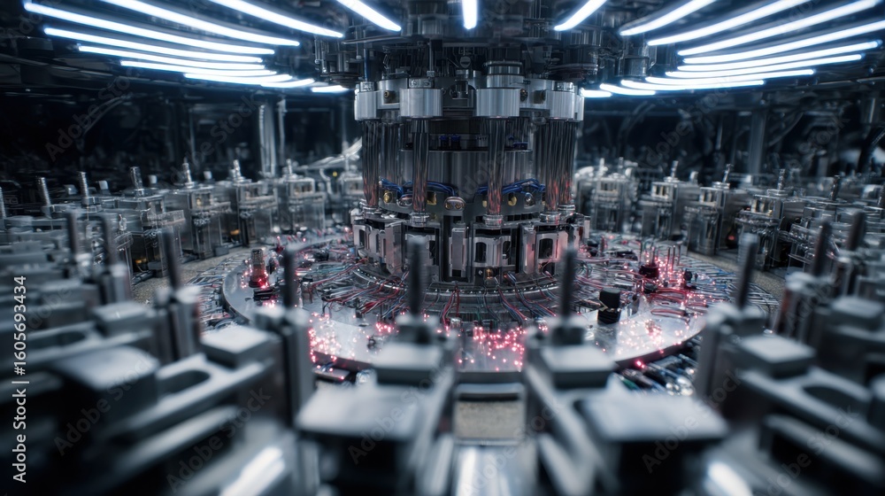 Poster complex network of sensors and temperature control units powering a futuristic gradient freeze appar