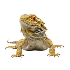 Obraz premium Close-up of a Bearded Dragon Lizard.