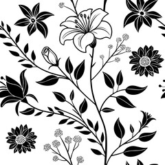 SEAMLESS FLORAL PATERN