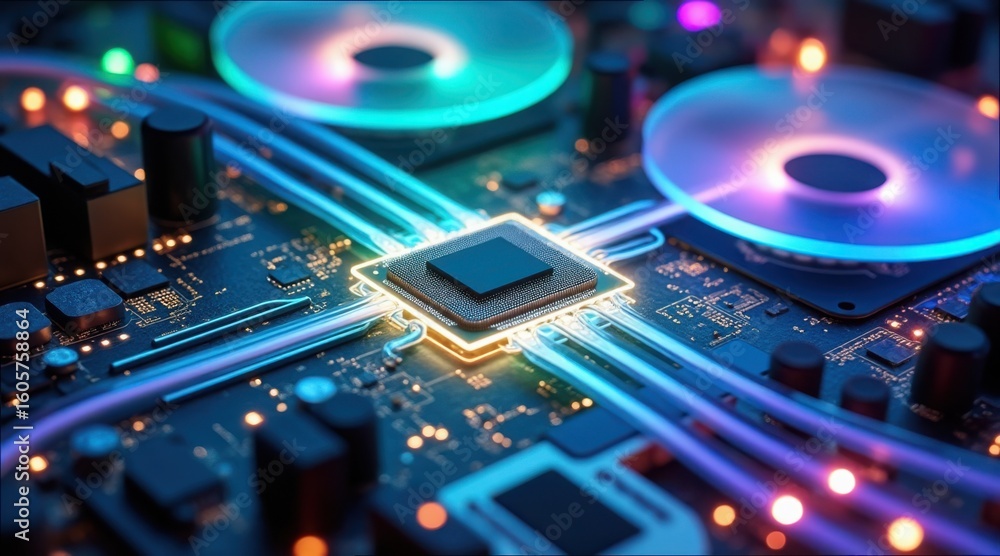 Poster advanced cooling system for intelligent computing technology