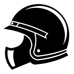 vector illustration of a helmet