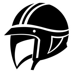 vector illustration of a helmet