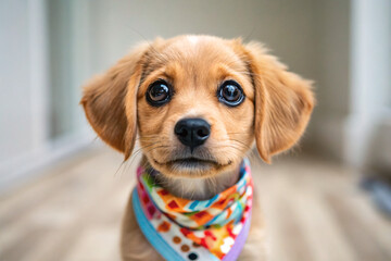 portrait of a golden retriever