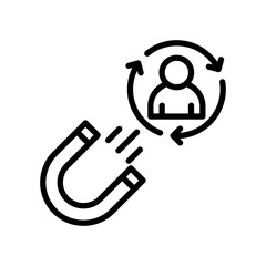 Retention line icon