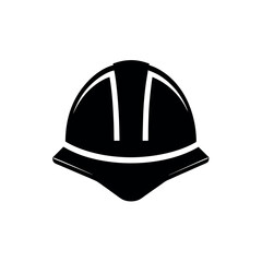 Construction Helmet Logo Icon Vector Illustration