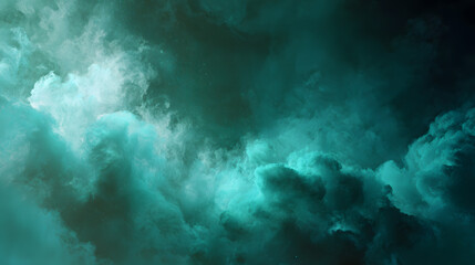 Teal Fog Texture on Dark Matte Surface