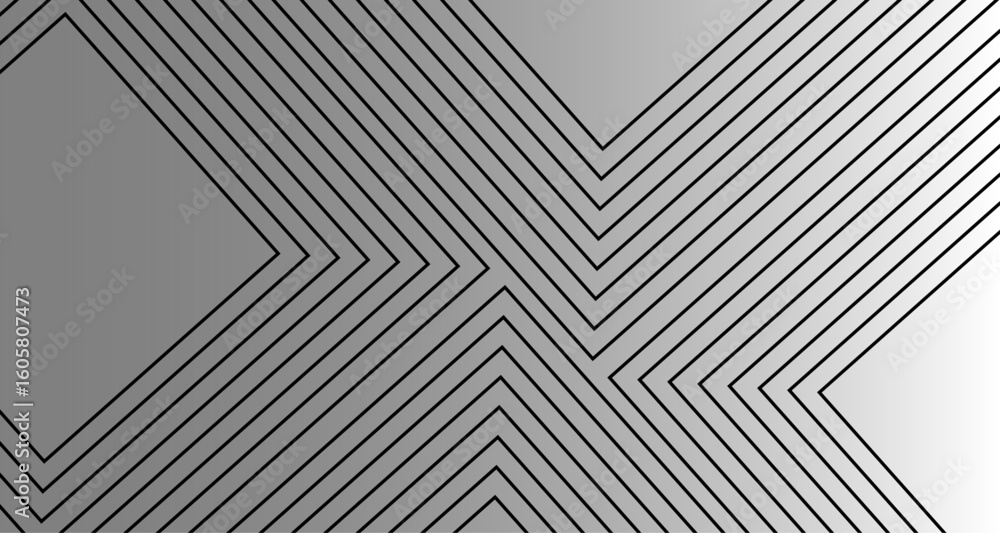 Poster hipster abstract background with diagonal lines. abstract geometric black seamless pattern.