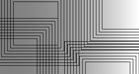 Hipster abstract background with diagonal lines. Abstract geometric black seamless pattern.