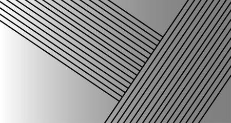 Hipster abstract background with diagonal lines. Abstract geometric black seamless pattern.