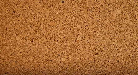 Detailed Close-Up of Natural Cork Board Surface for Texture Background