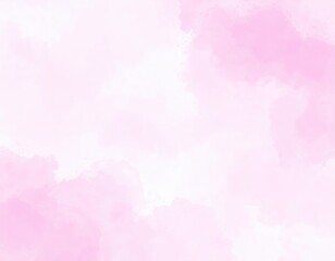 Fototapeta premium Delicate Pink Watercolor Wash Soft Dreamy Texture Background 1.