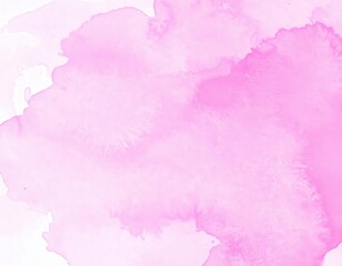 Delicate Pink Watercolor Wash Soft Texture and Subtle Gradient Abstract Art.