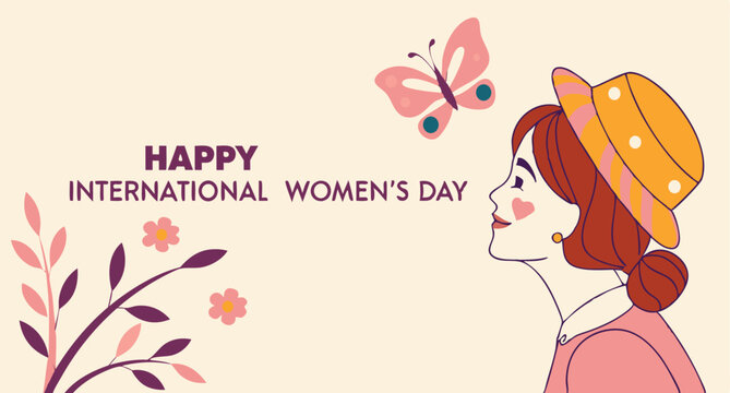 Collection of happy international women s day graphics and design elements