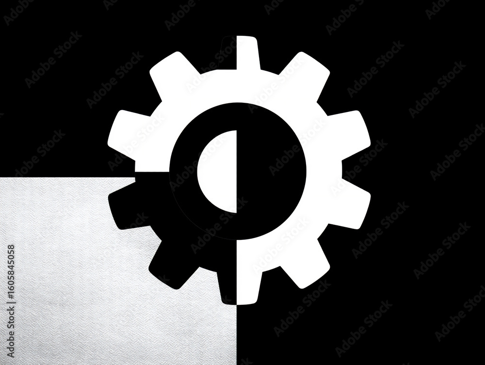 Poster minimalist depiction of a key function (e.g.